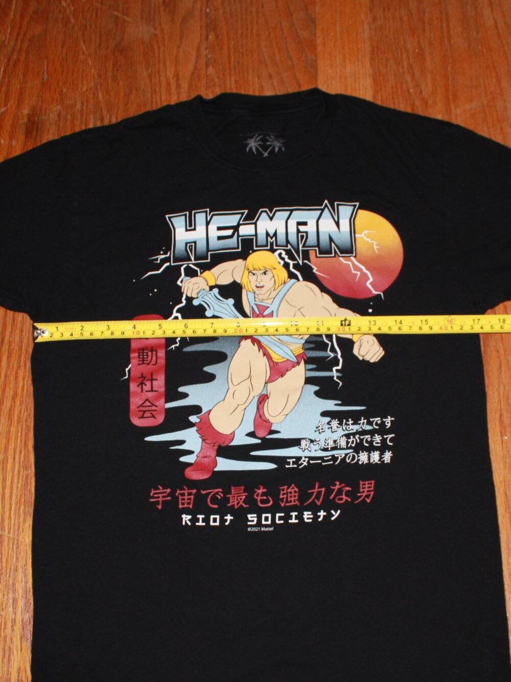 Riot Society He-Man Graphic Crewneck Tee - Picture 4 of 4
